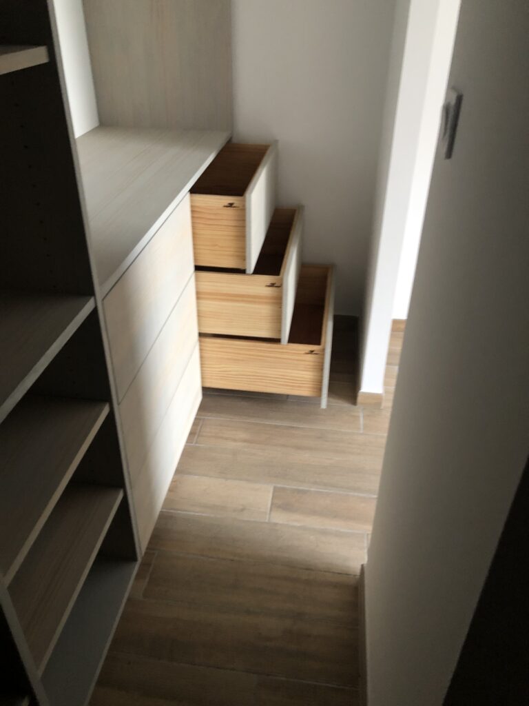 Dressing chambre parentale sur mesure en bois massif mimizan arcachon bayonne pau toulouse tarbes agen